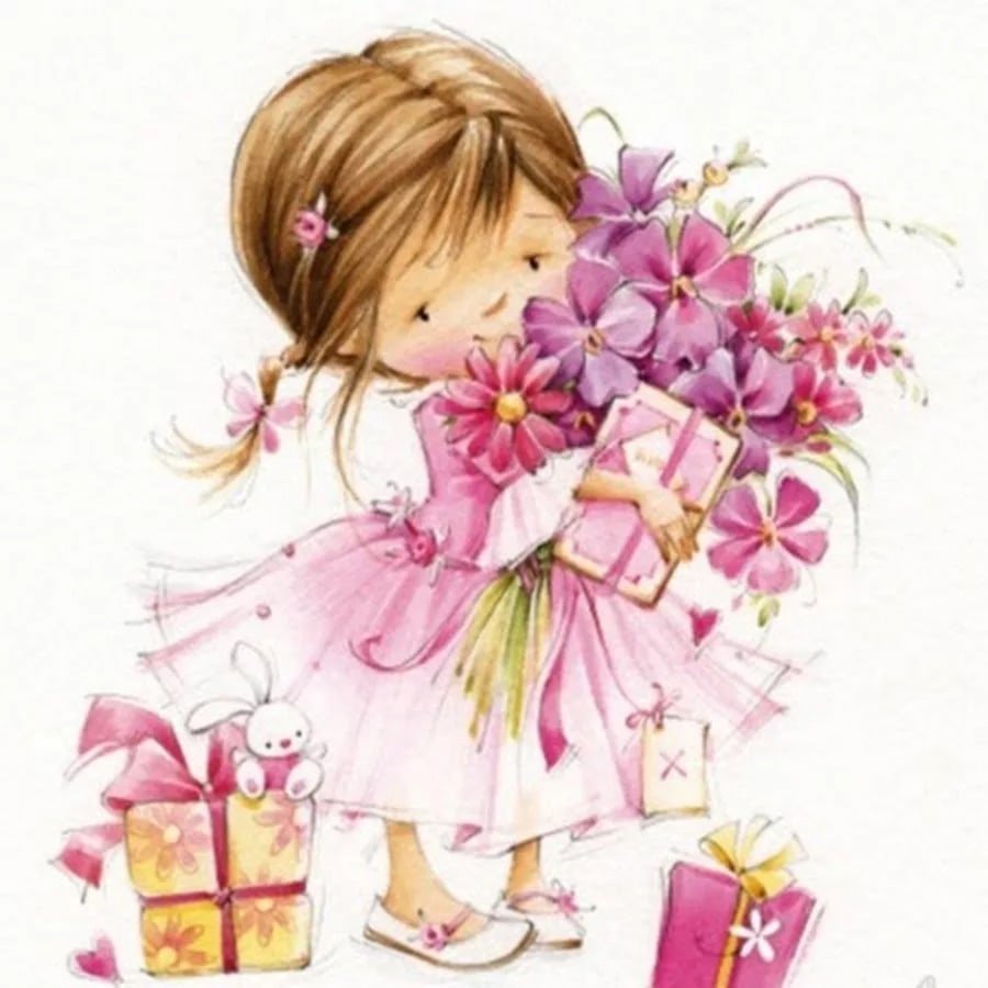 Стильные открытки с днем рождения