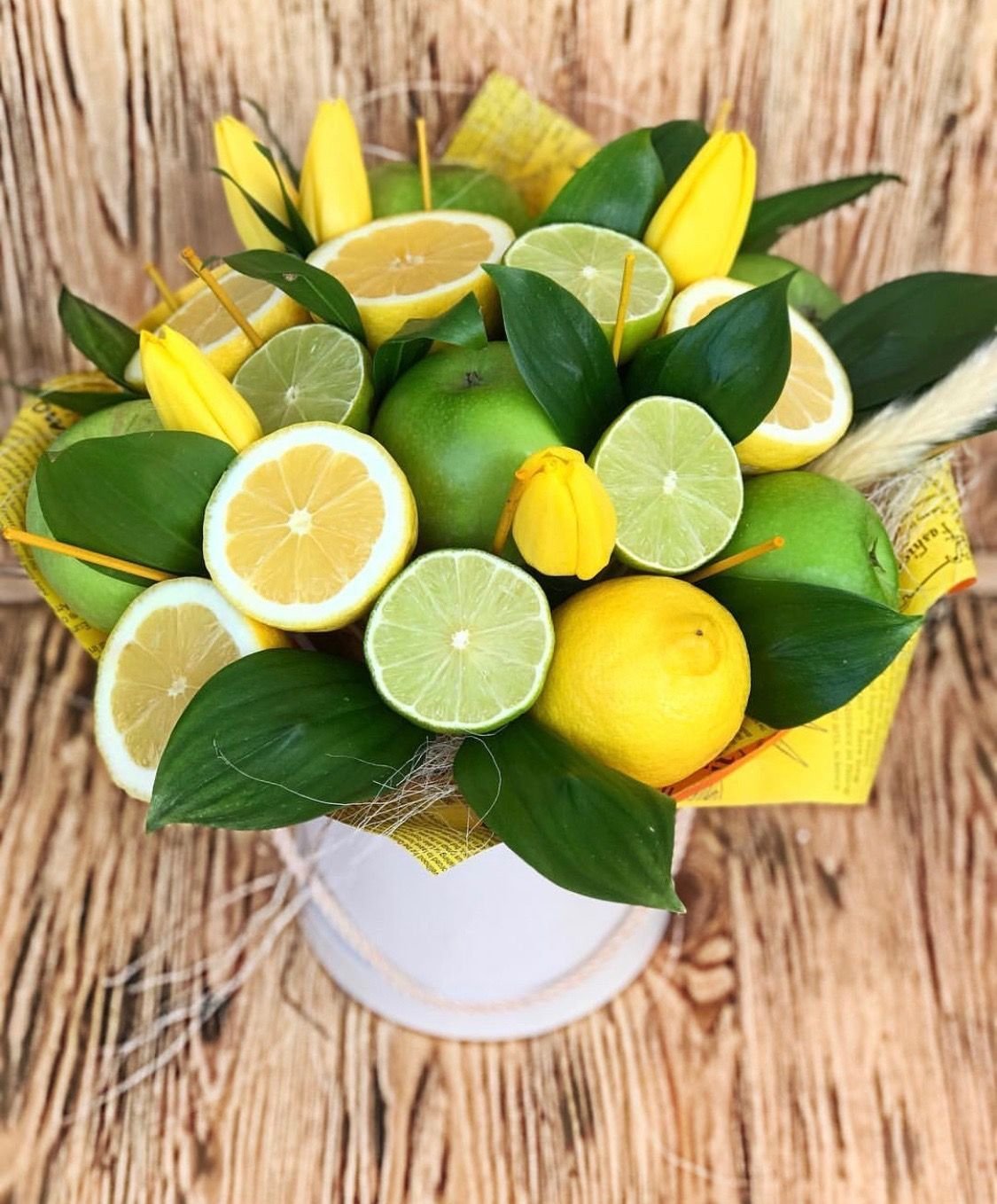 Фруктовый букет из Лимонов