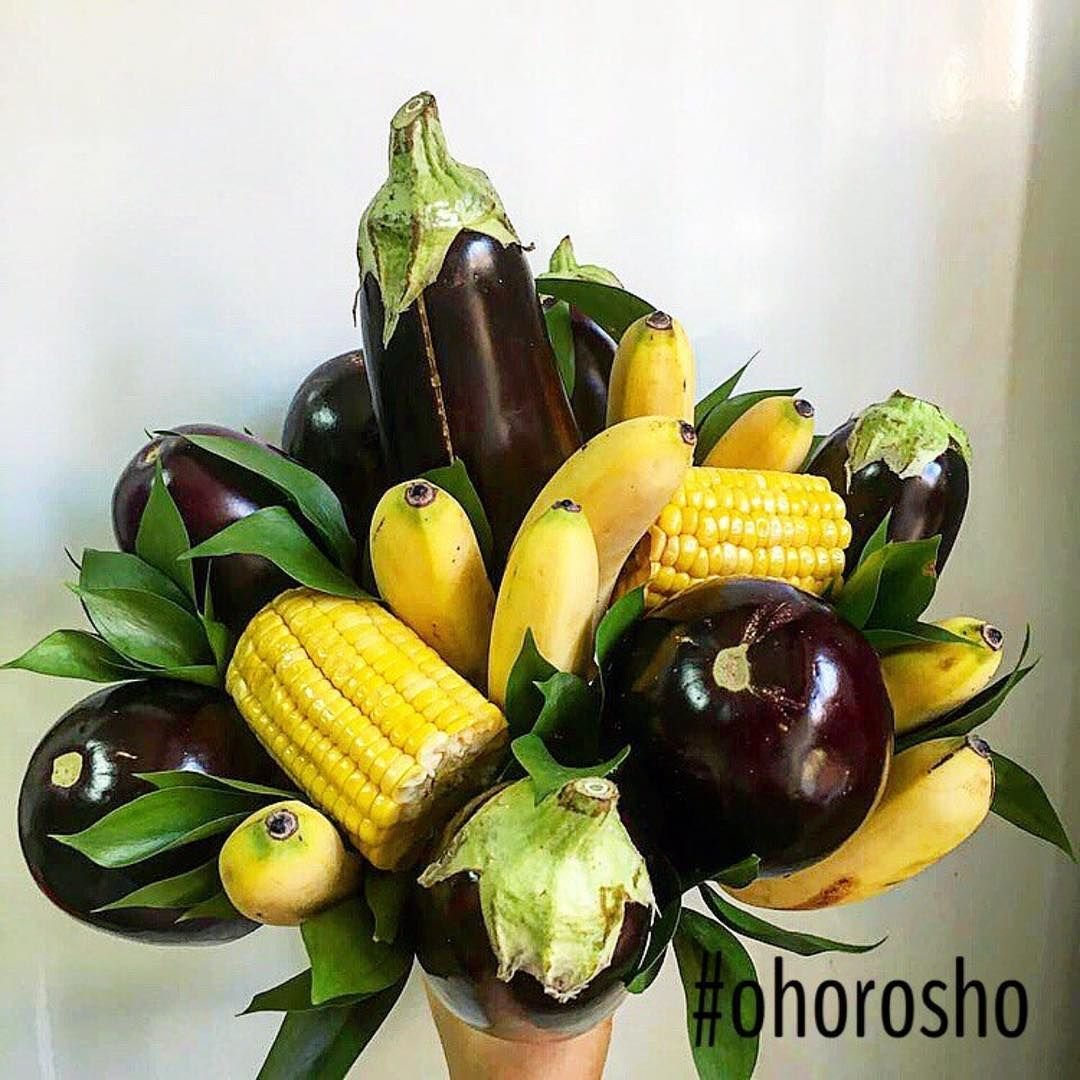 Букет с кукурузой