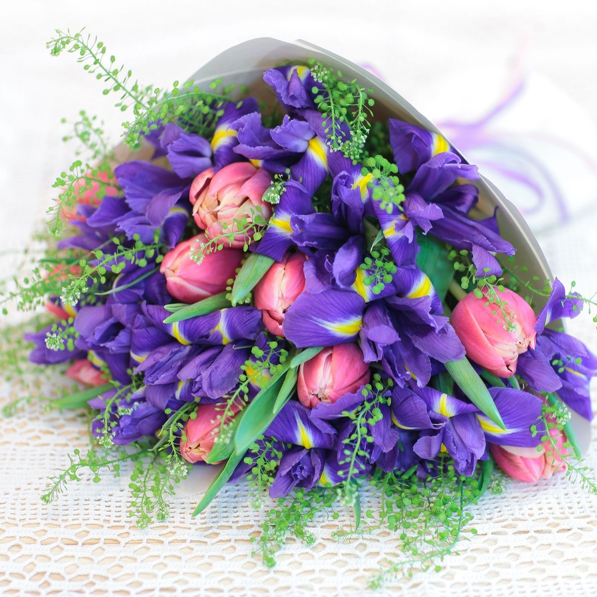 Открытки с цветами нарисованные