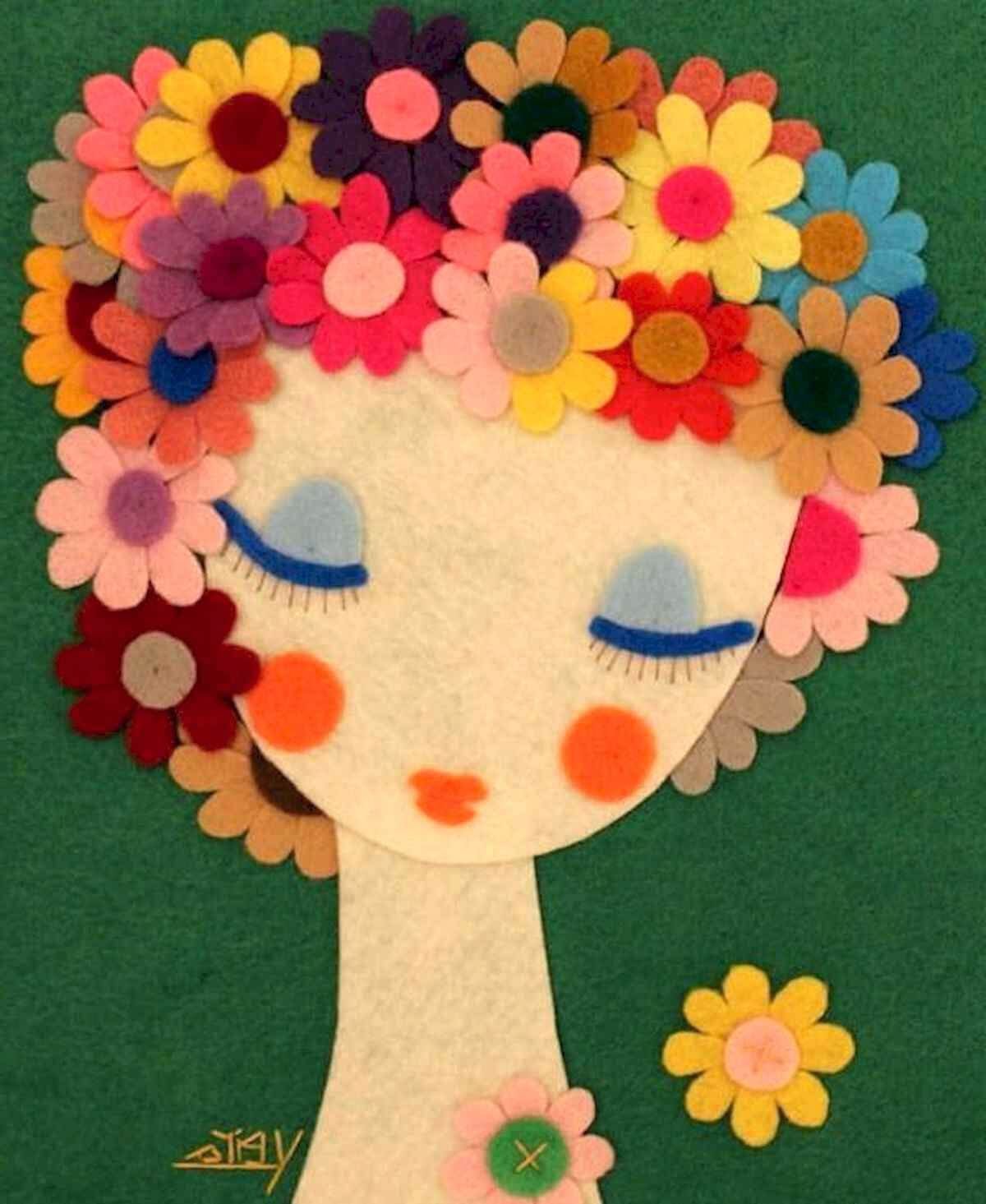 Аппликация из фетра