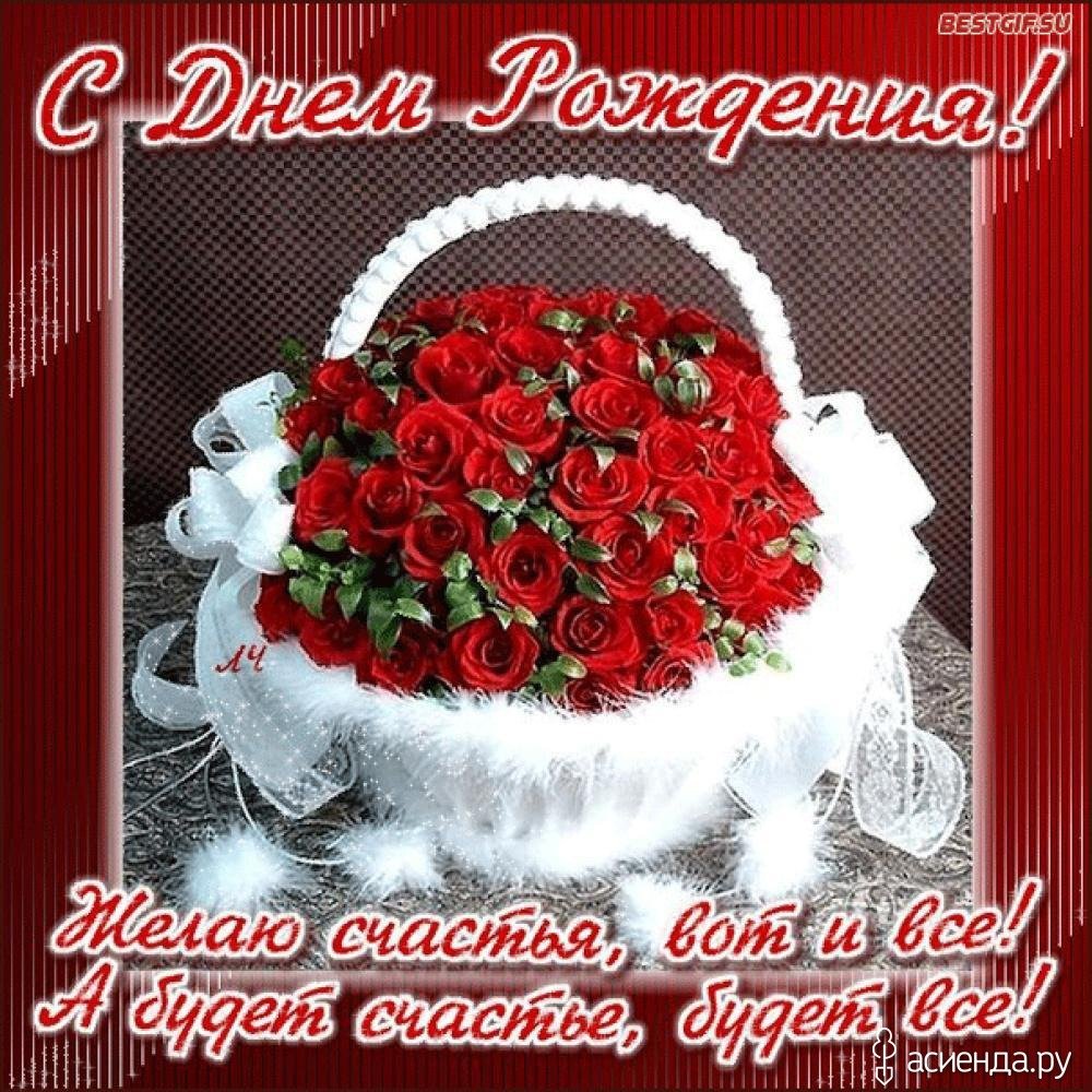 Открытка с днём рождения