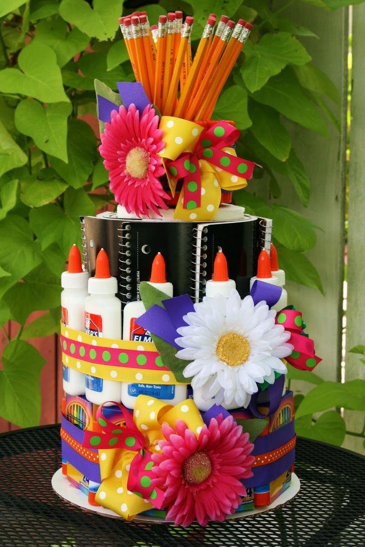 Букет из ручек для учителя