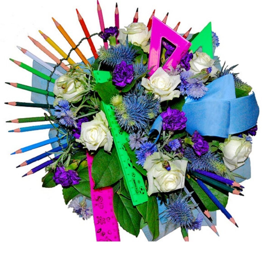 Букет из канцтоваров