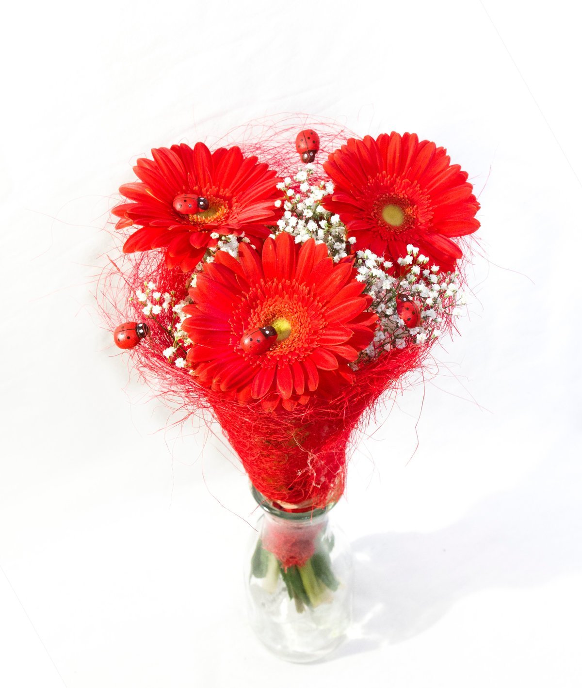 Букет розы герберы хризантемы