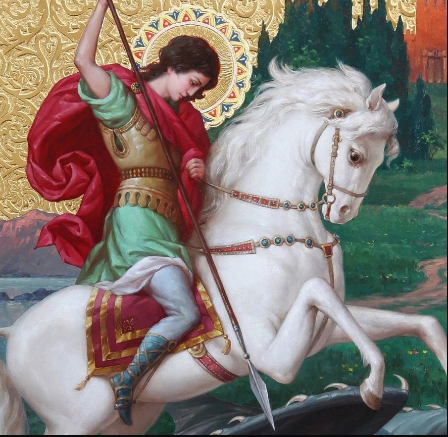Георгий Победоносец икона православная