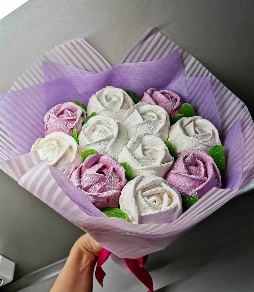 Букет из зефира