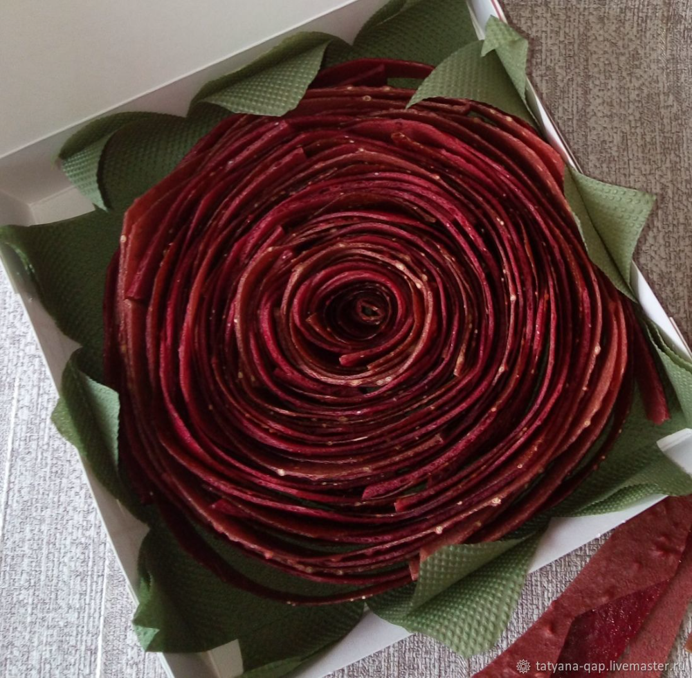 Букет из пастилы своими руками