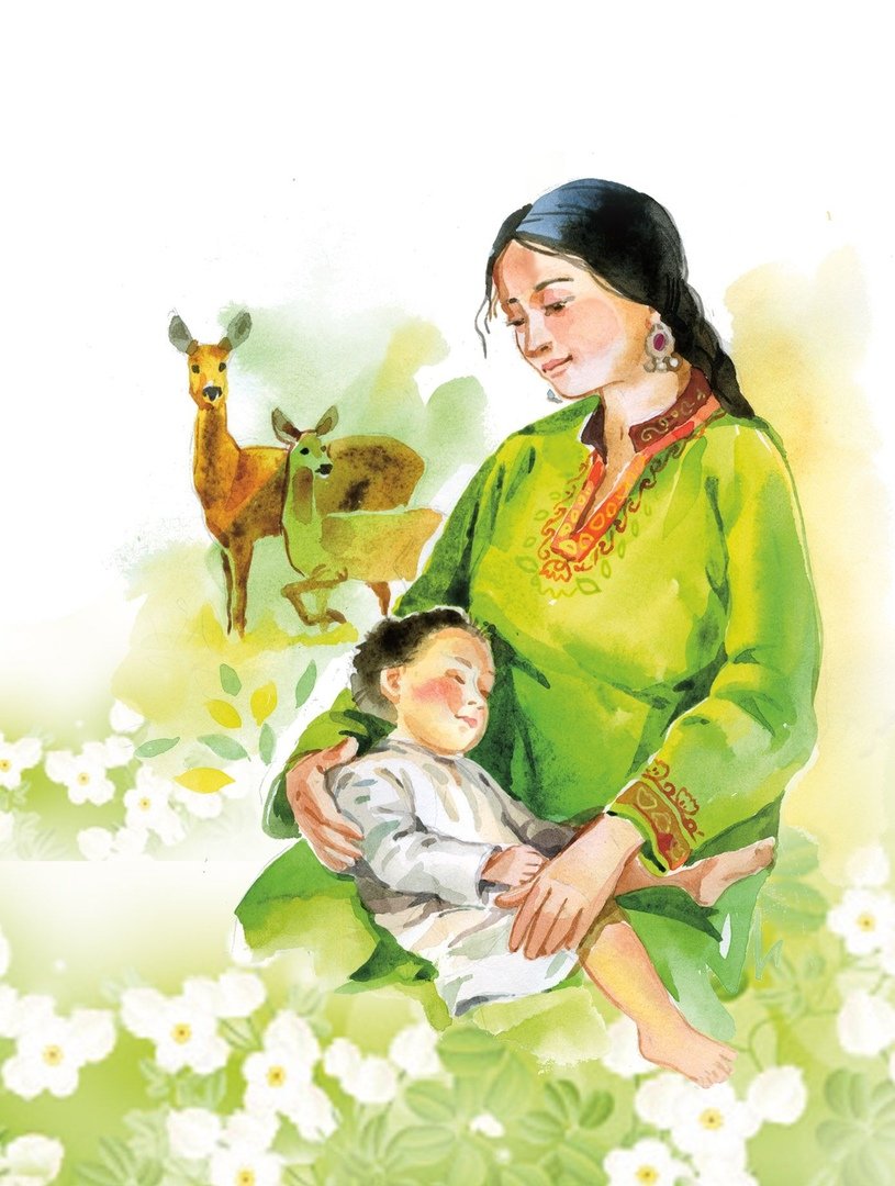 Мама башкирка