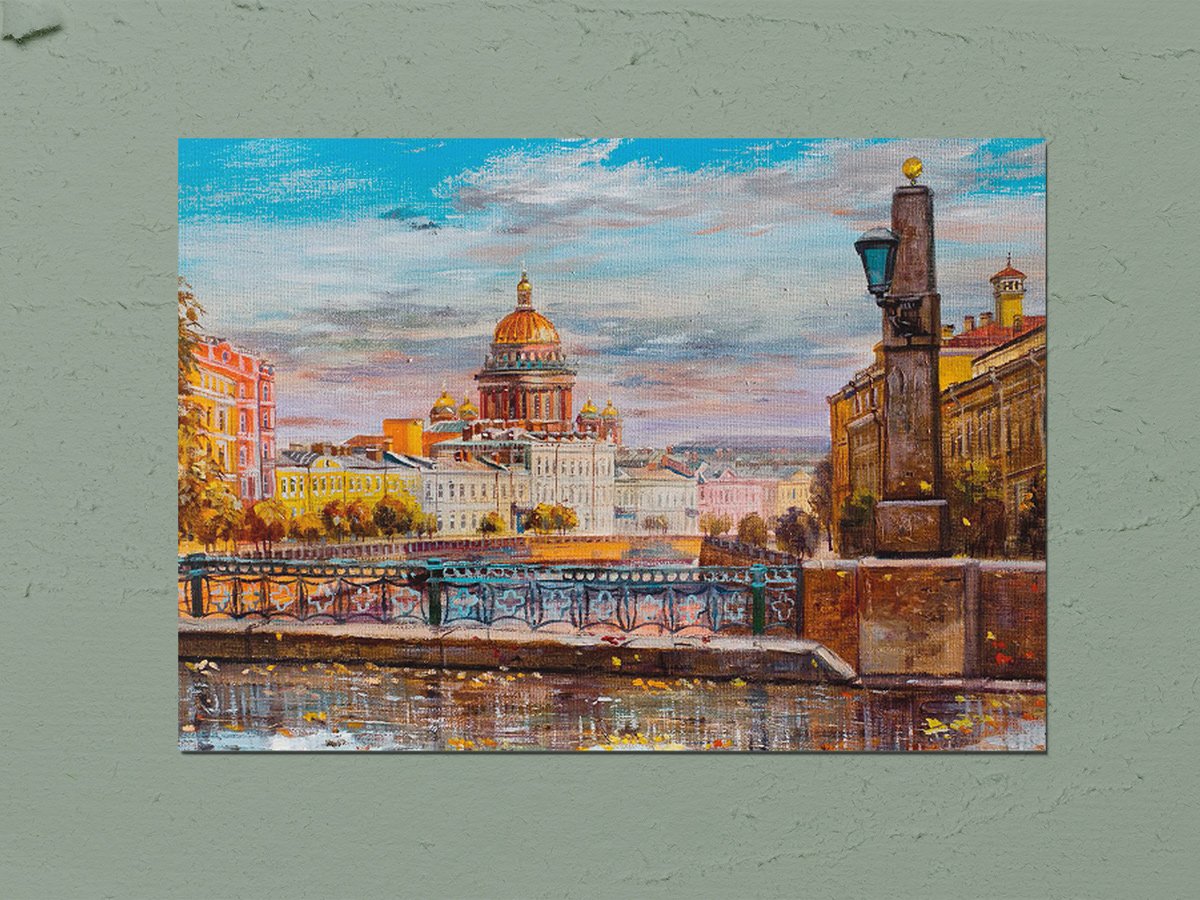 Открытки с видом Питера