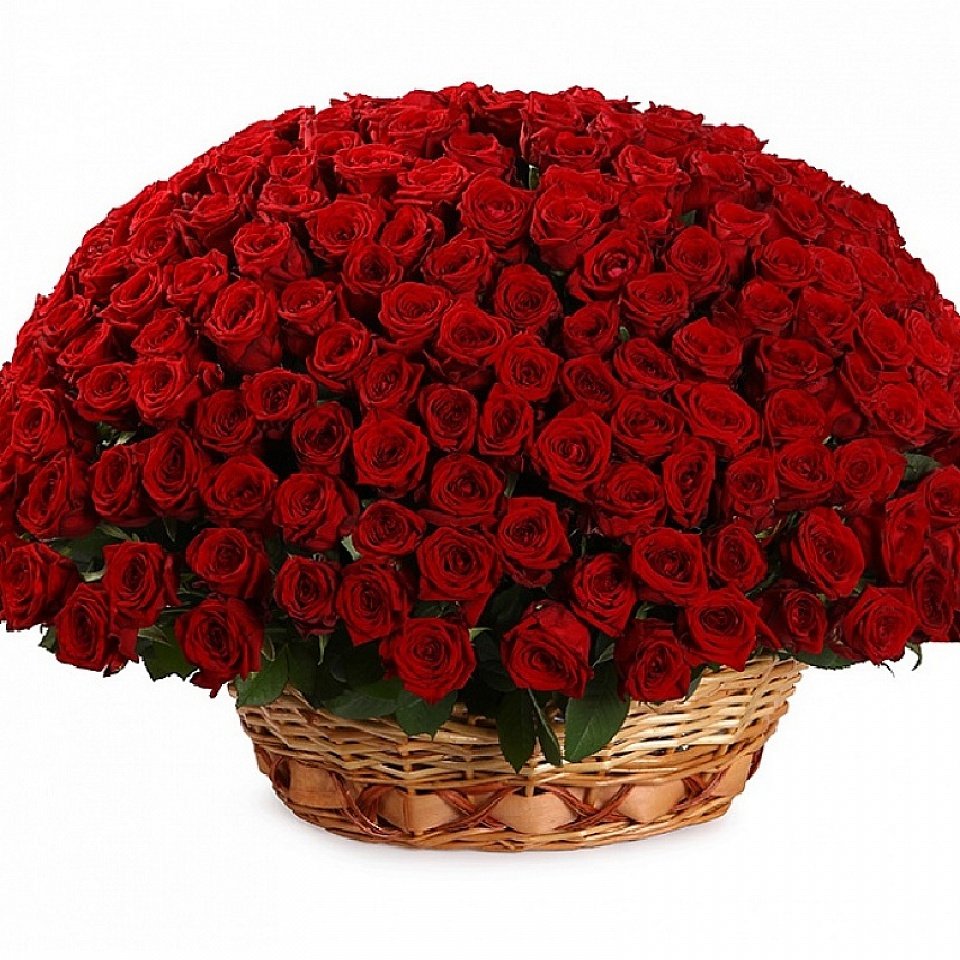 С 8 марта букет роз