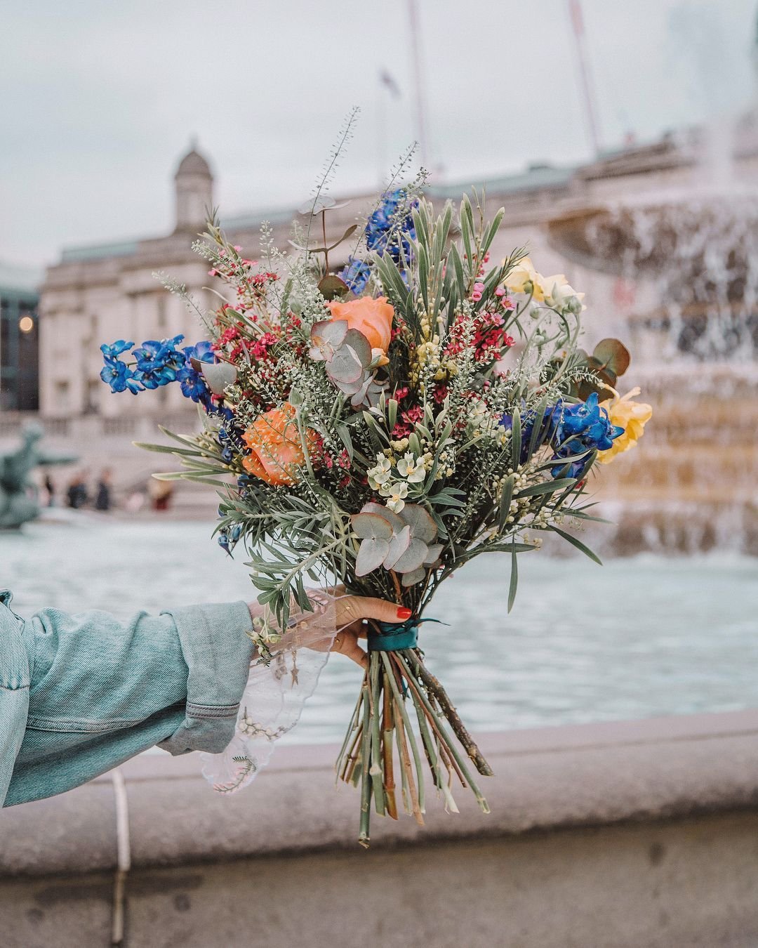 Свадебный букет флорист