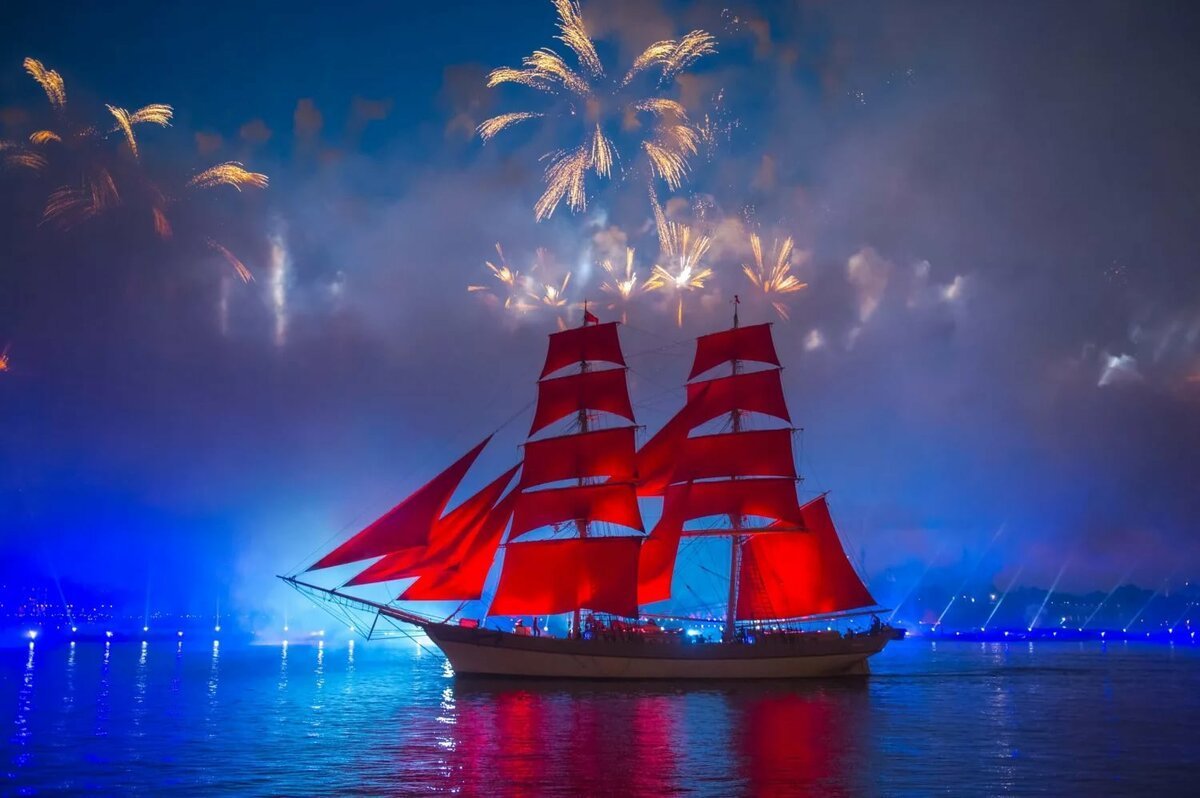 Корабли Бригантина Алые паруса