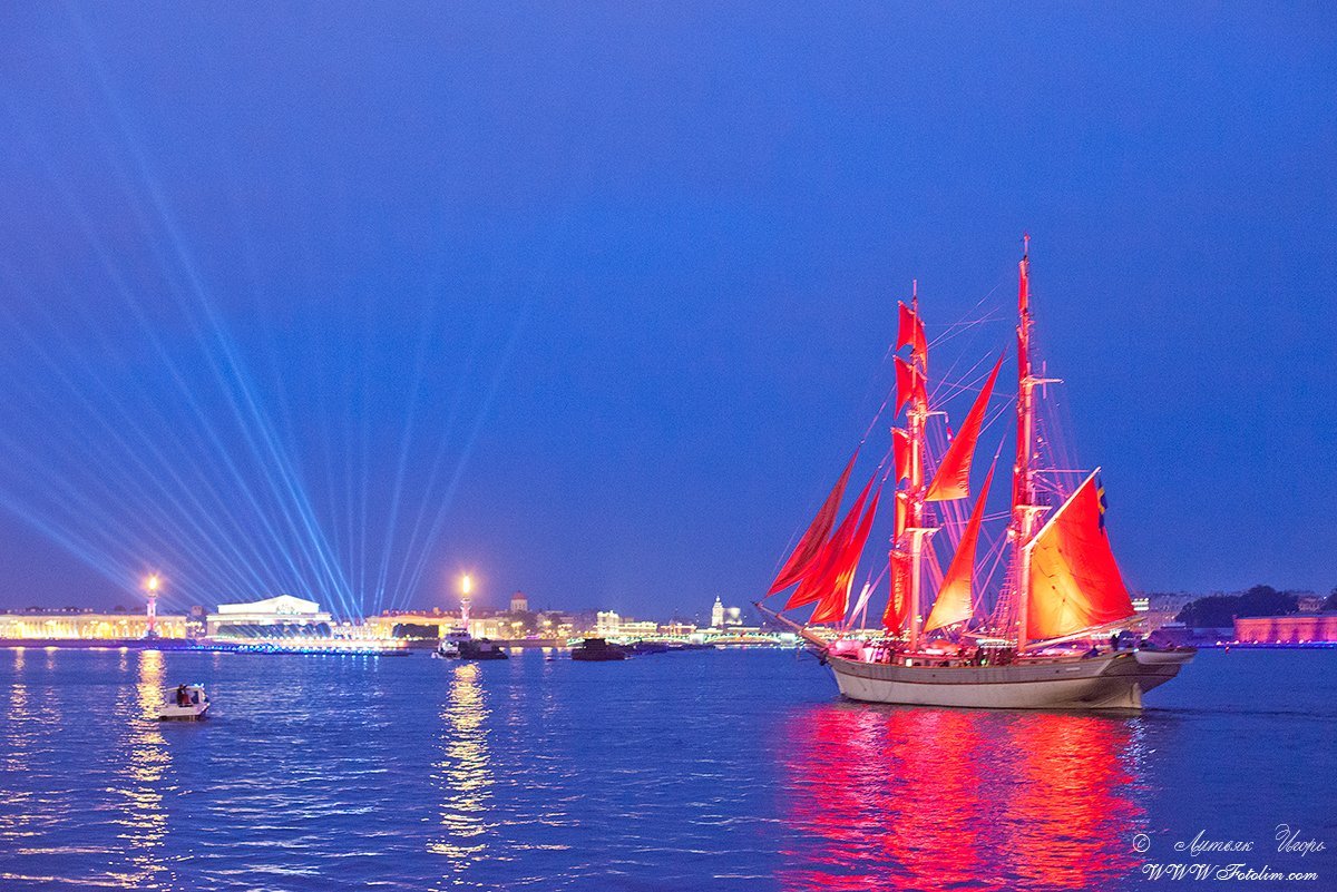 Петропавловская крепость Алые паруса