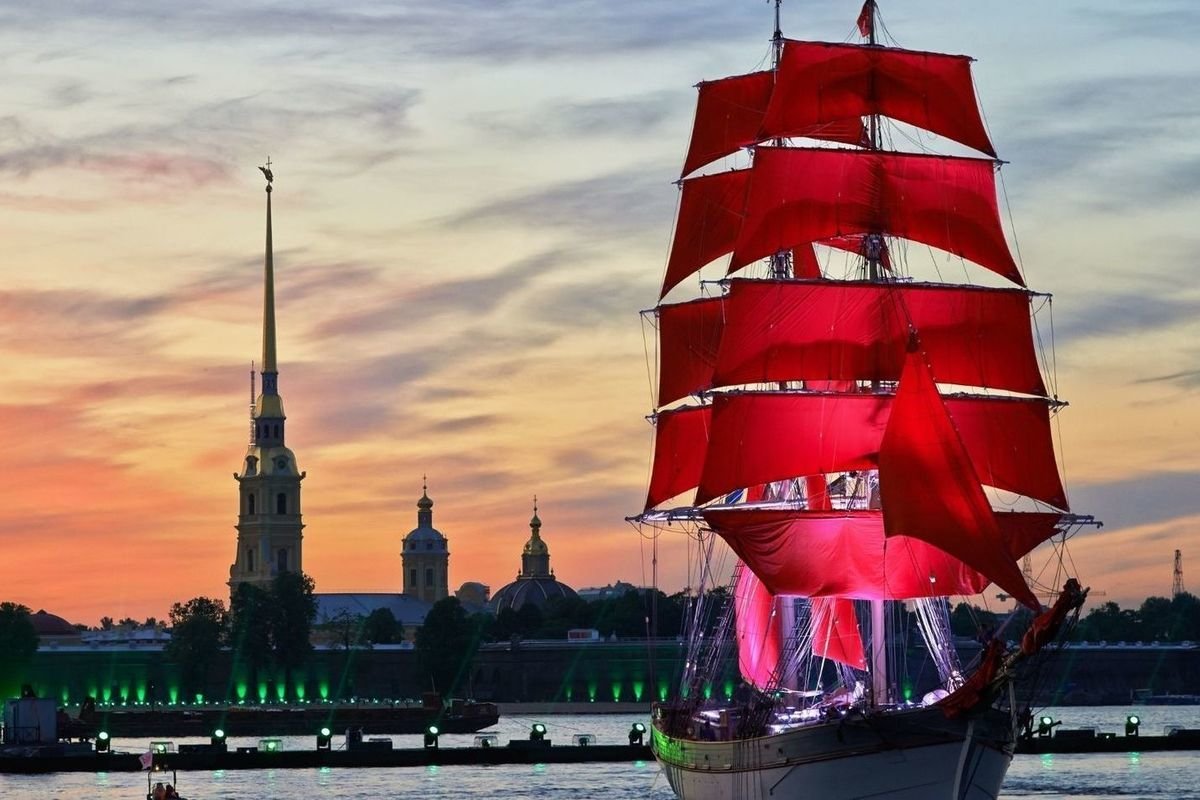 Фестиваль Алые паруса в Санкт-Петербурге