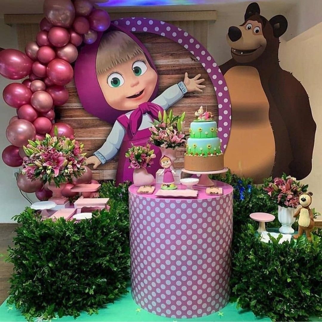 День рождения в стиле Маша и медведь