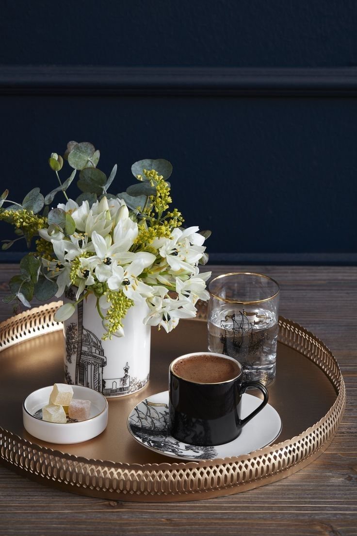 Добрый вечер кофе цветы