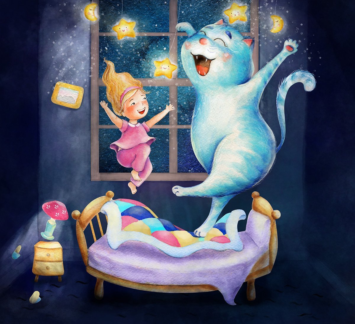 Спокойной ночи анимация