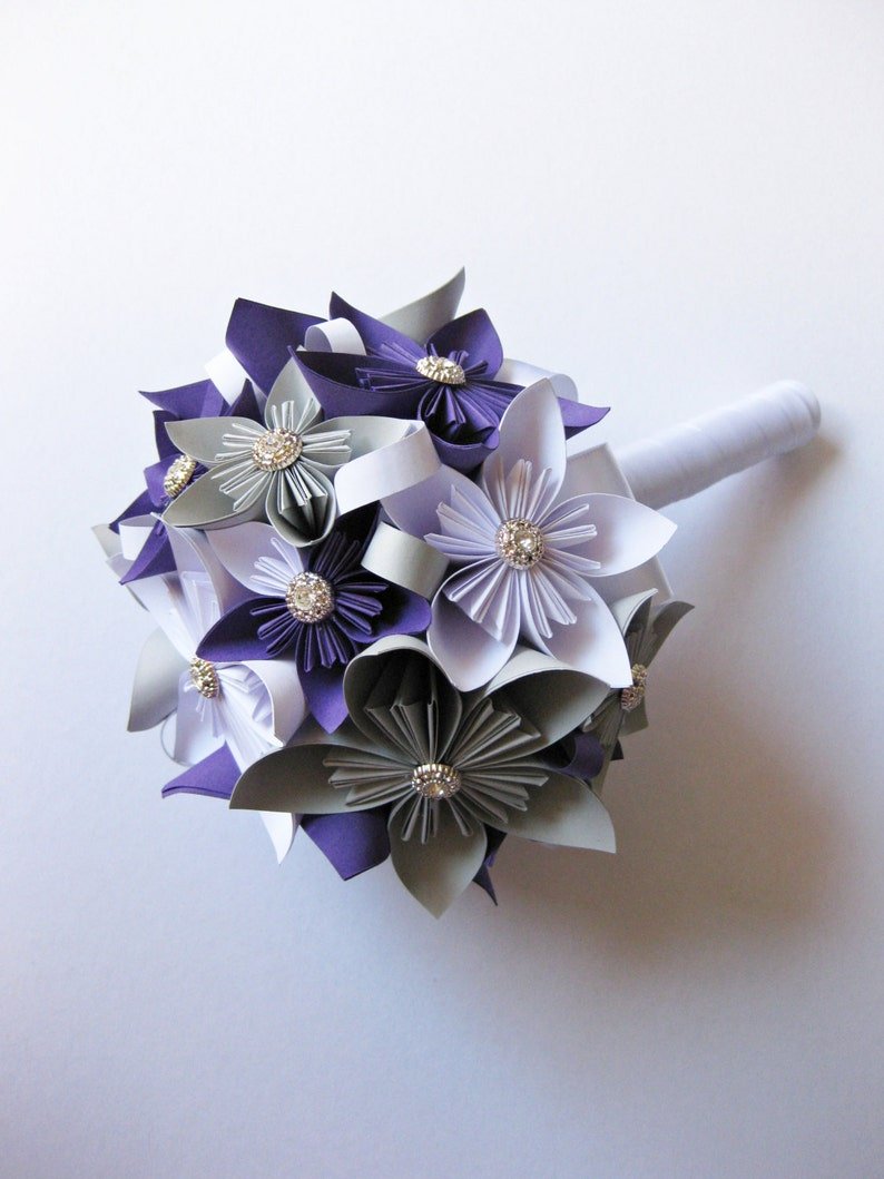 Кусудама букет невесты