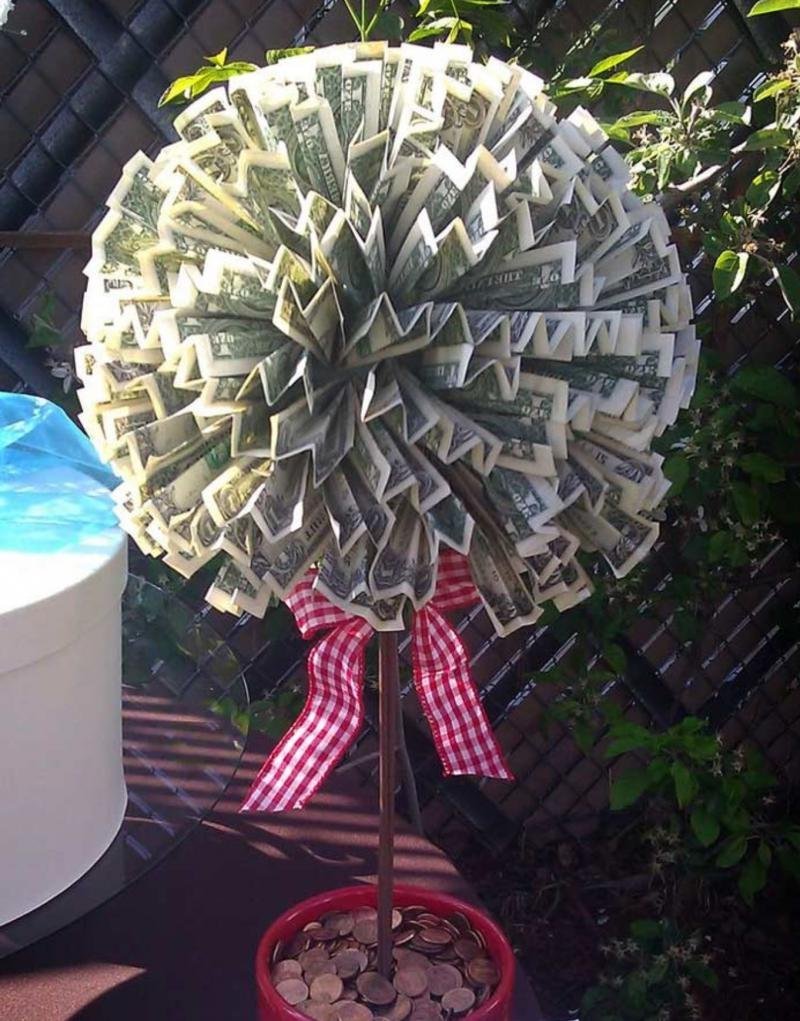 Букет из денег