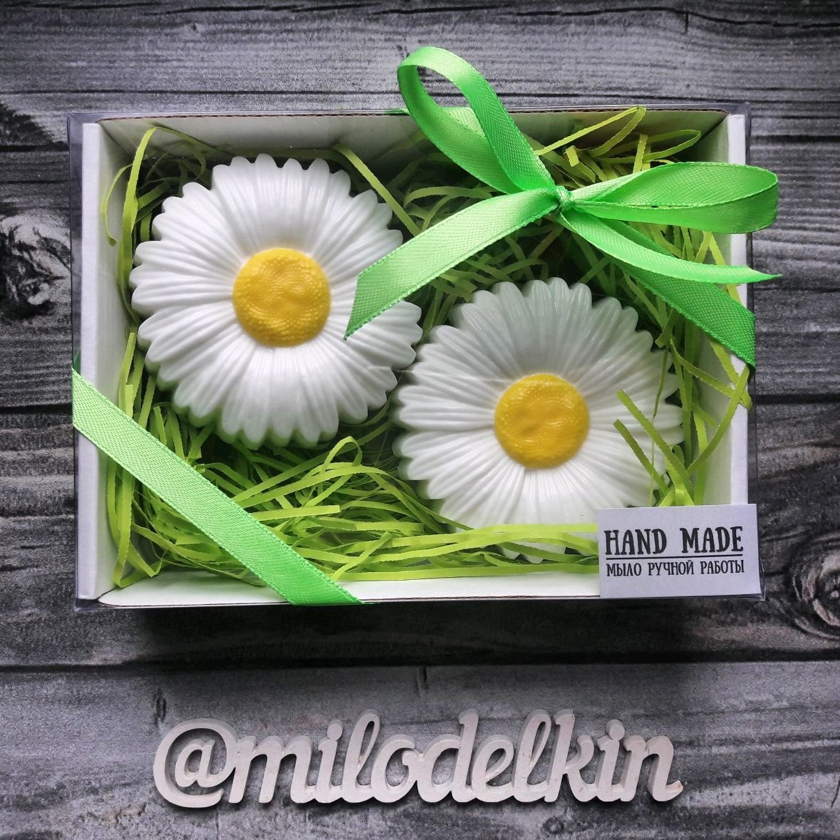 Мыловарение букет ромашек