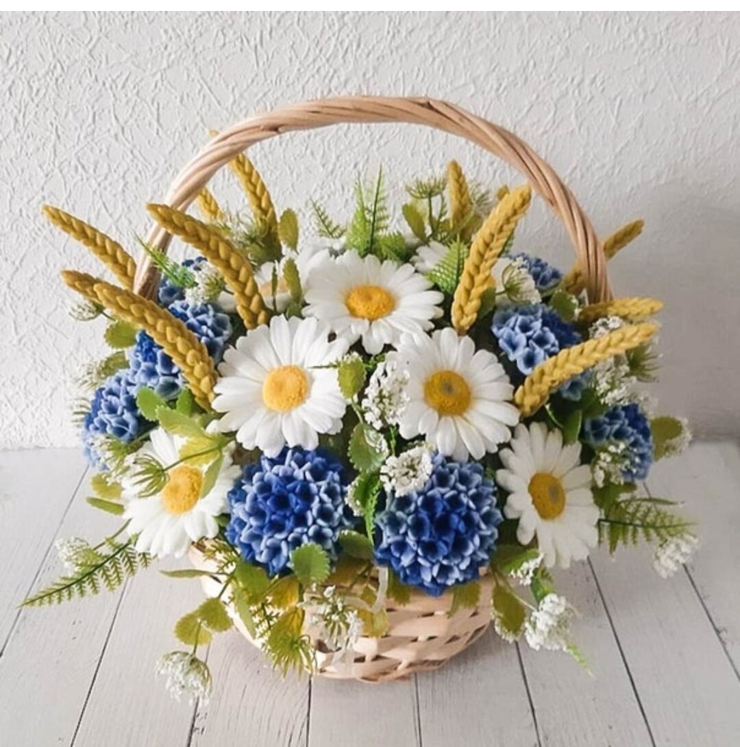 Композиция "ромашки"