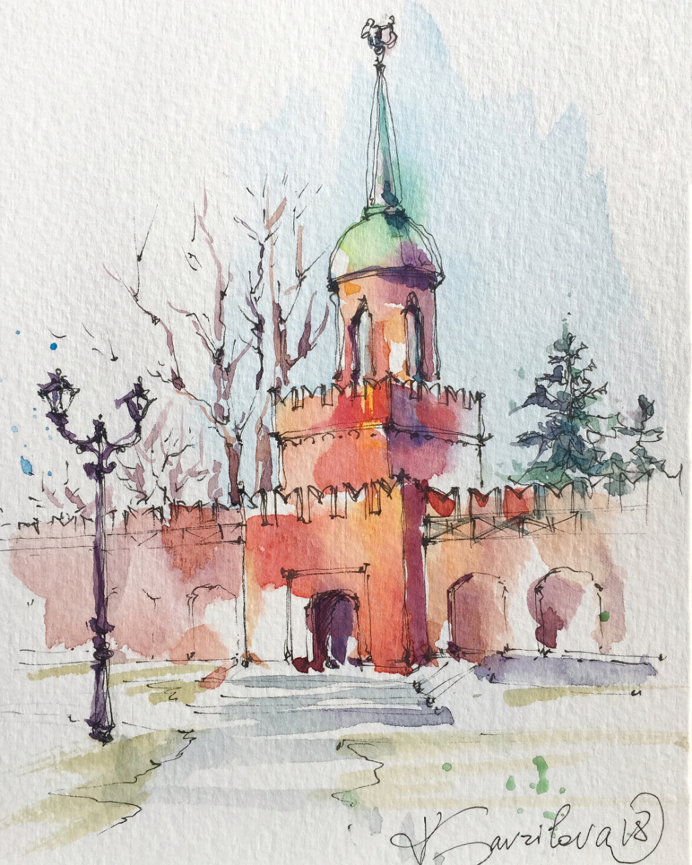 Макет тульского Кремля в Туле