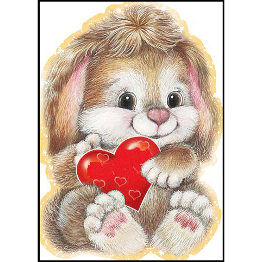 Зайчик с сердечком