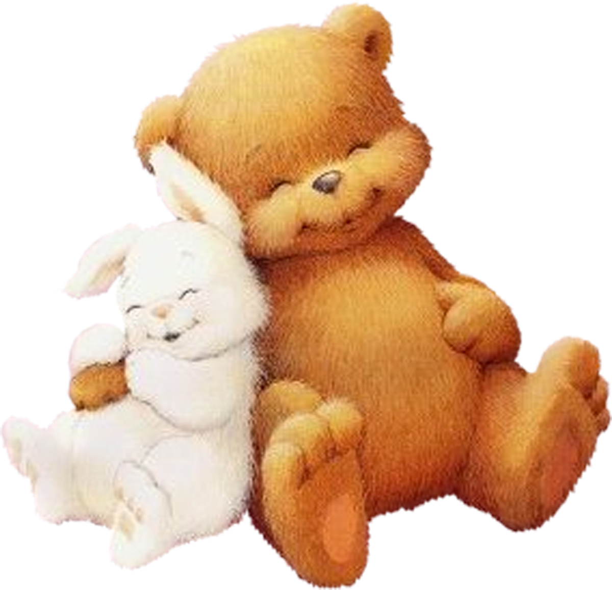 С днём объятий открытки красивые