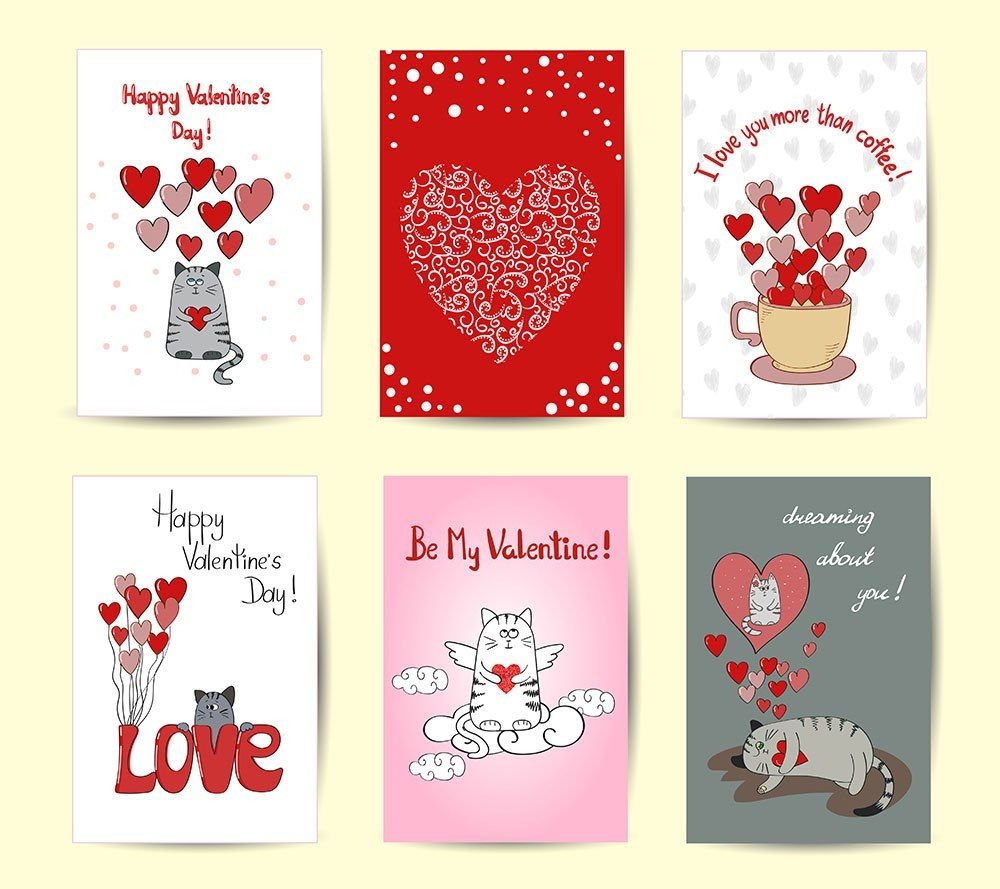 Карточки на день Святого Валентина