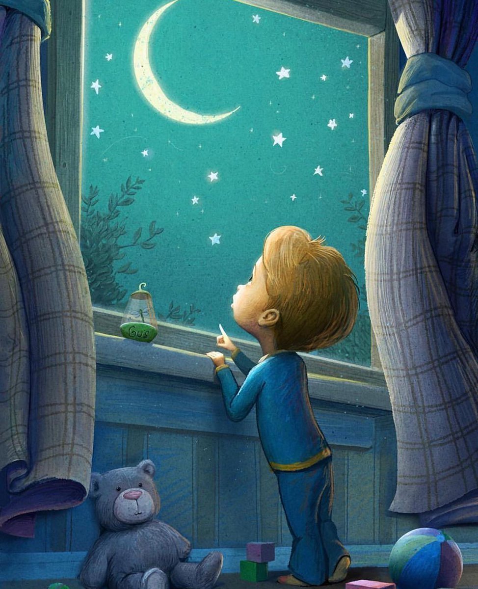 Стикеры спокойной ночи