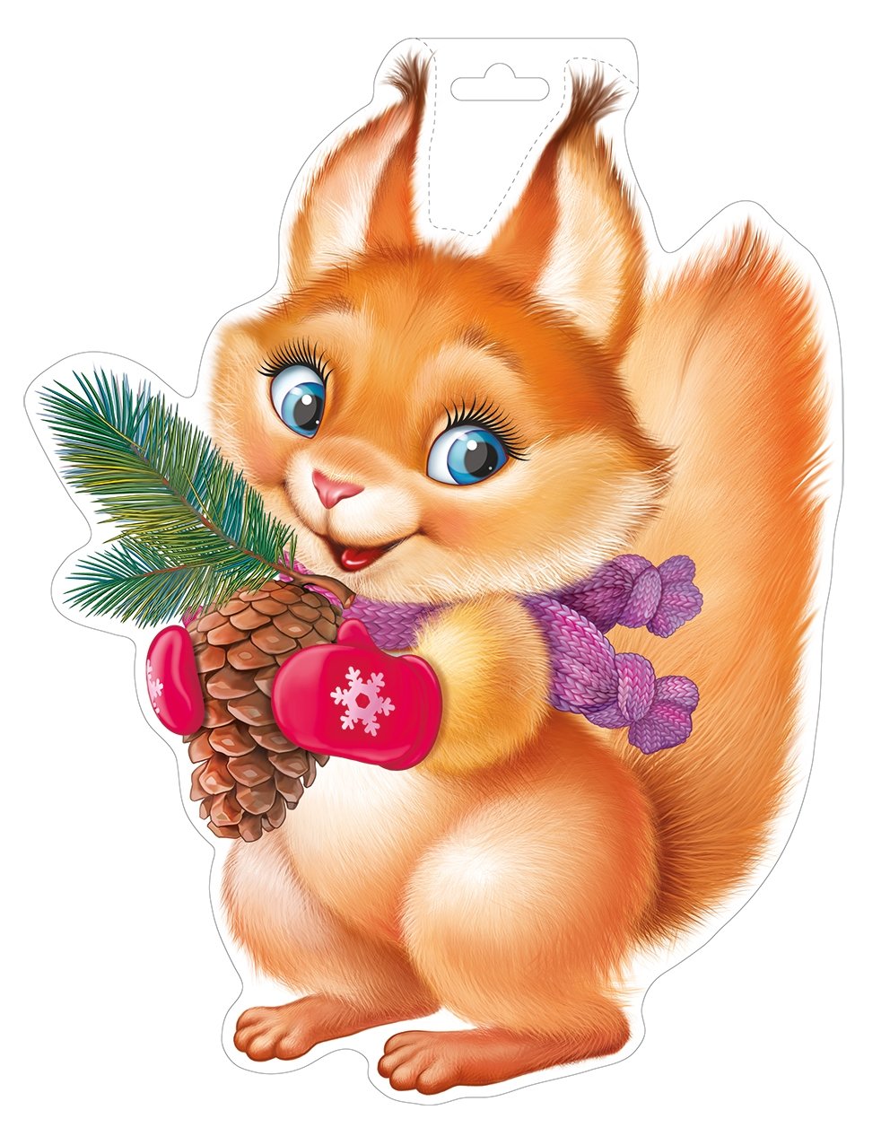 Новогодние зверюшки для детей