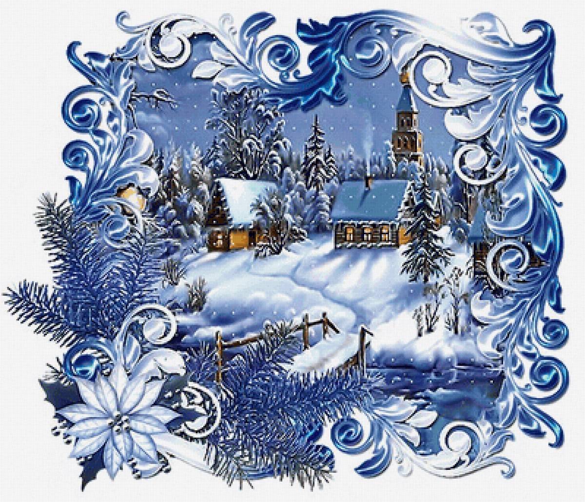 Зимние узоры