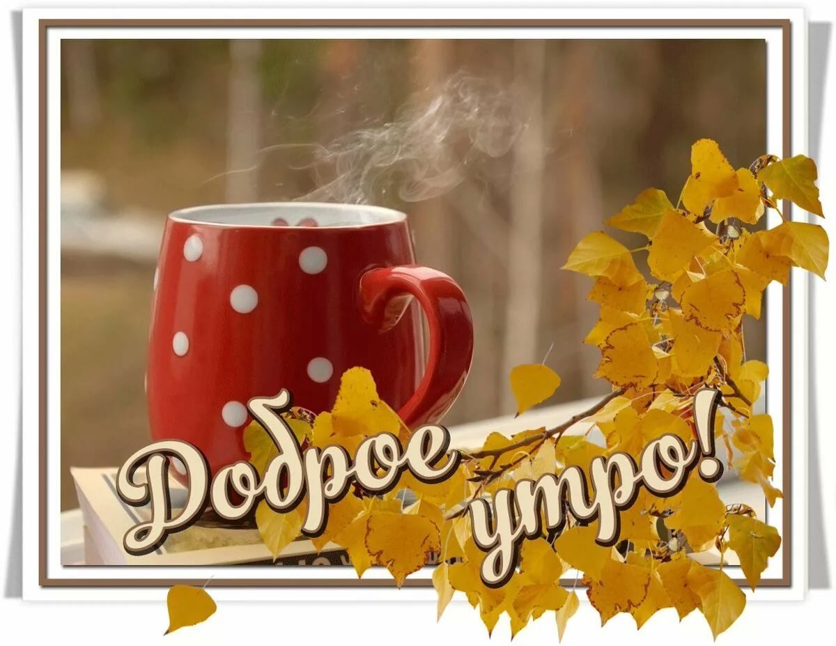 Доброго осеннего утра и хорошего дня