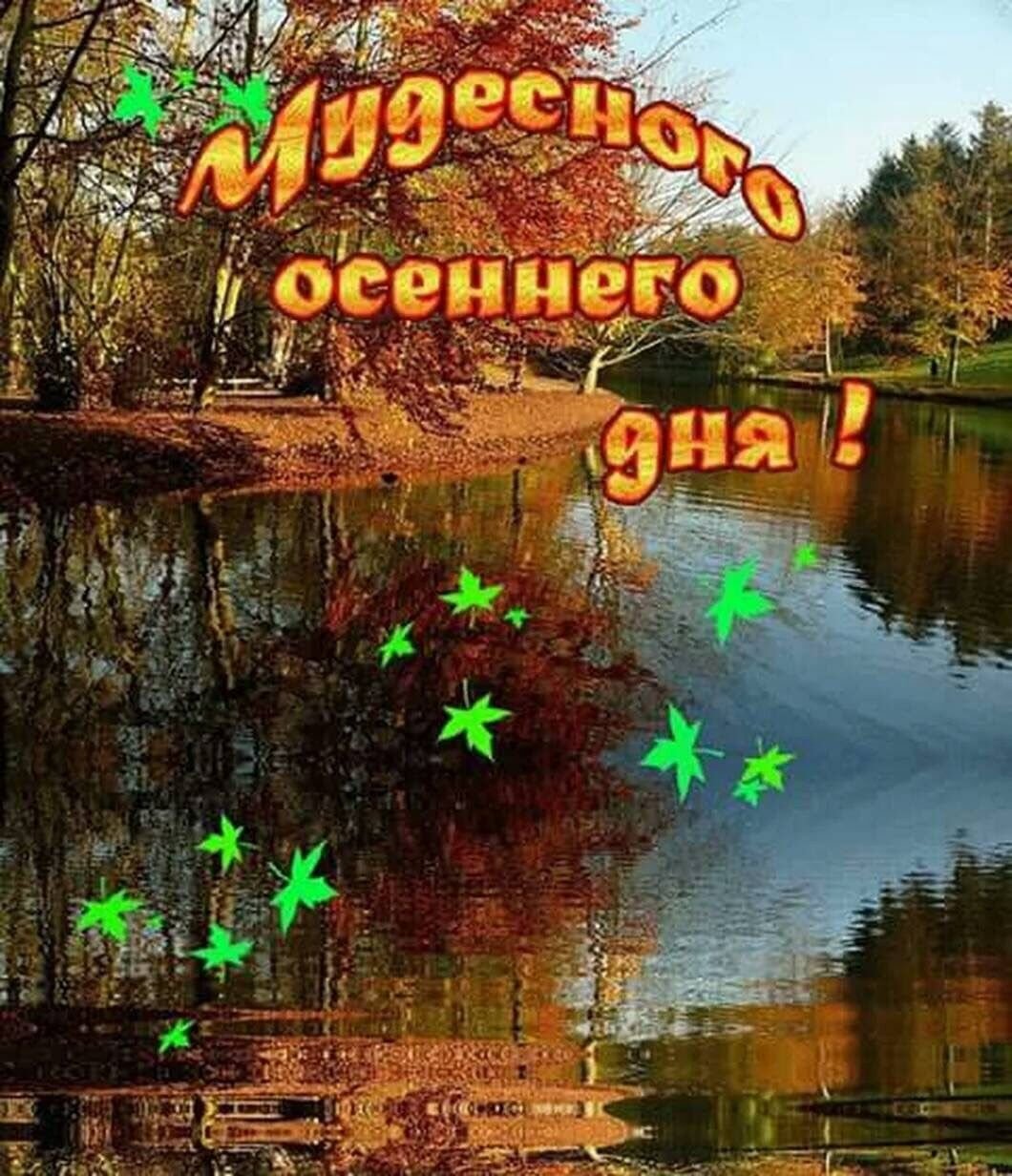 Классного осеннего дня