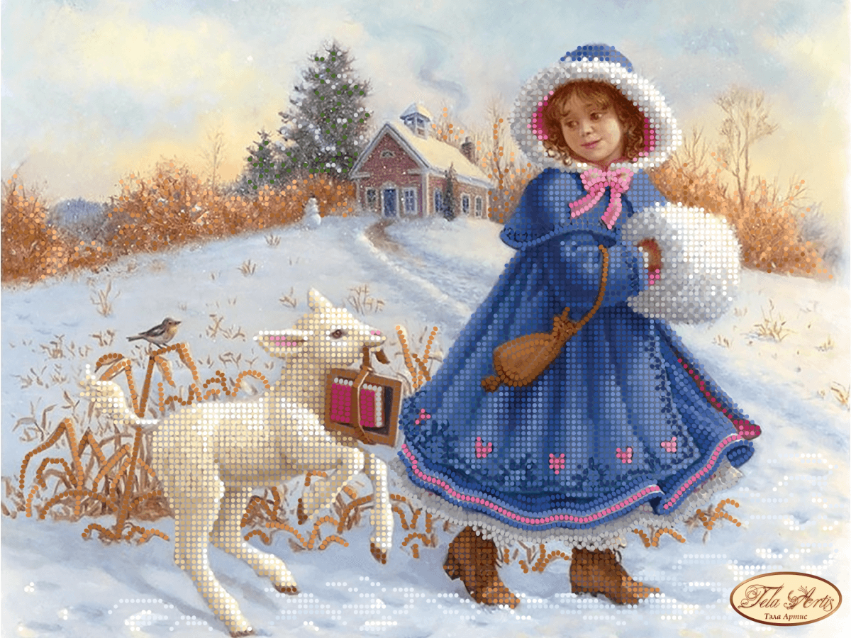 Картины Ruth Sanderson Рождество