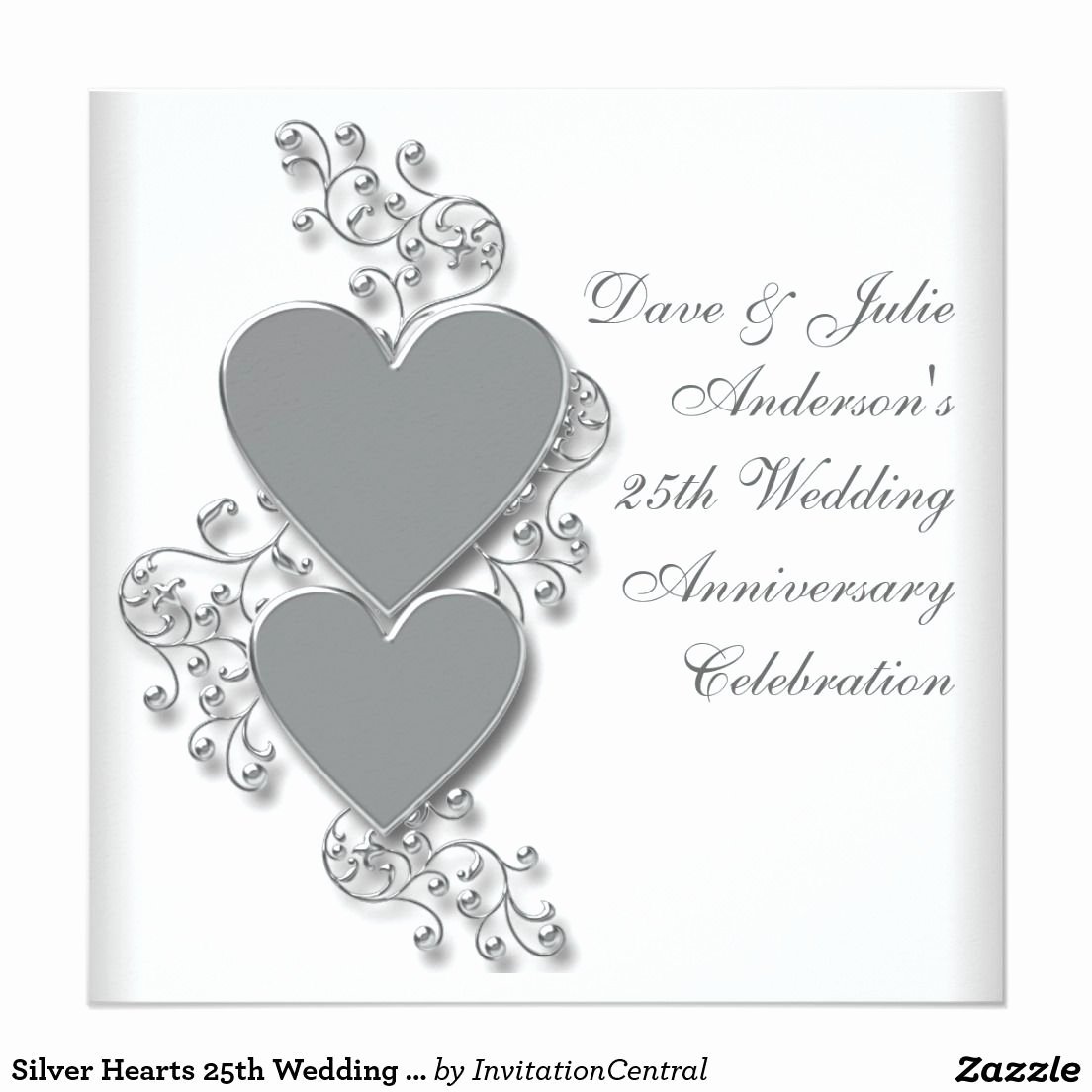 Диплом на 25 лет свадьбы