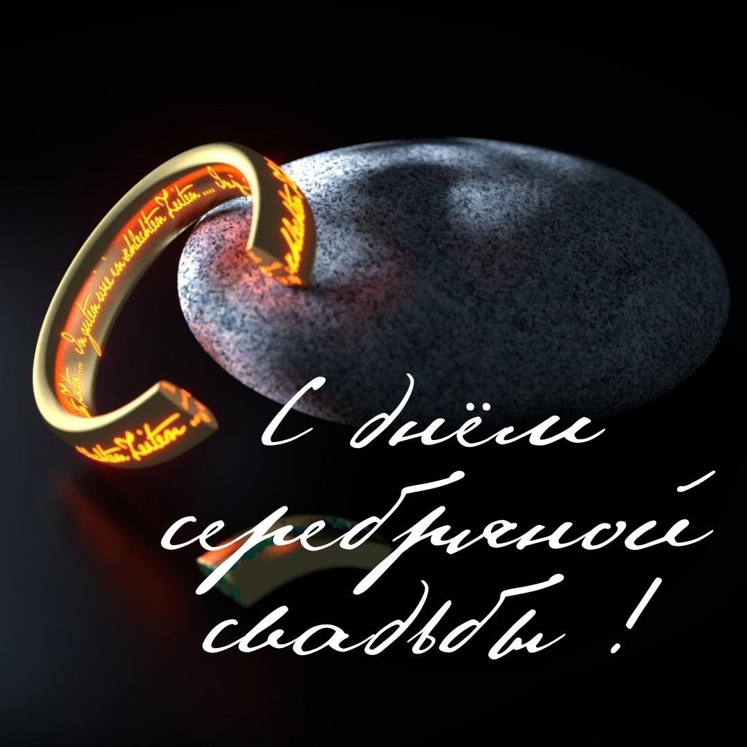 Открытка с юбилеем свадьбы!