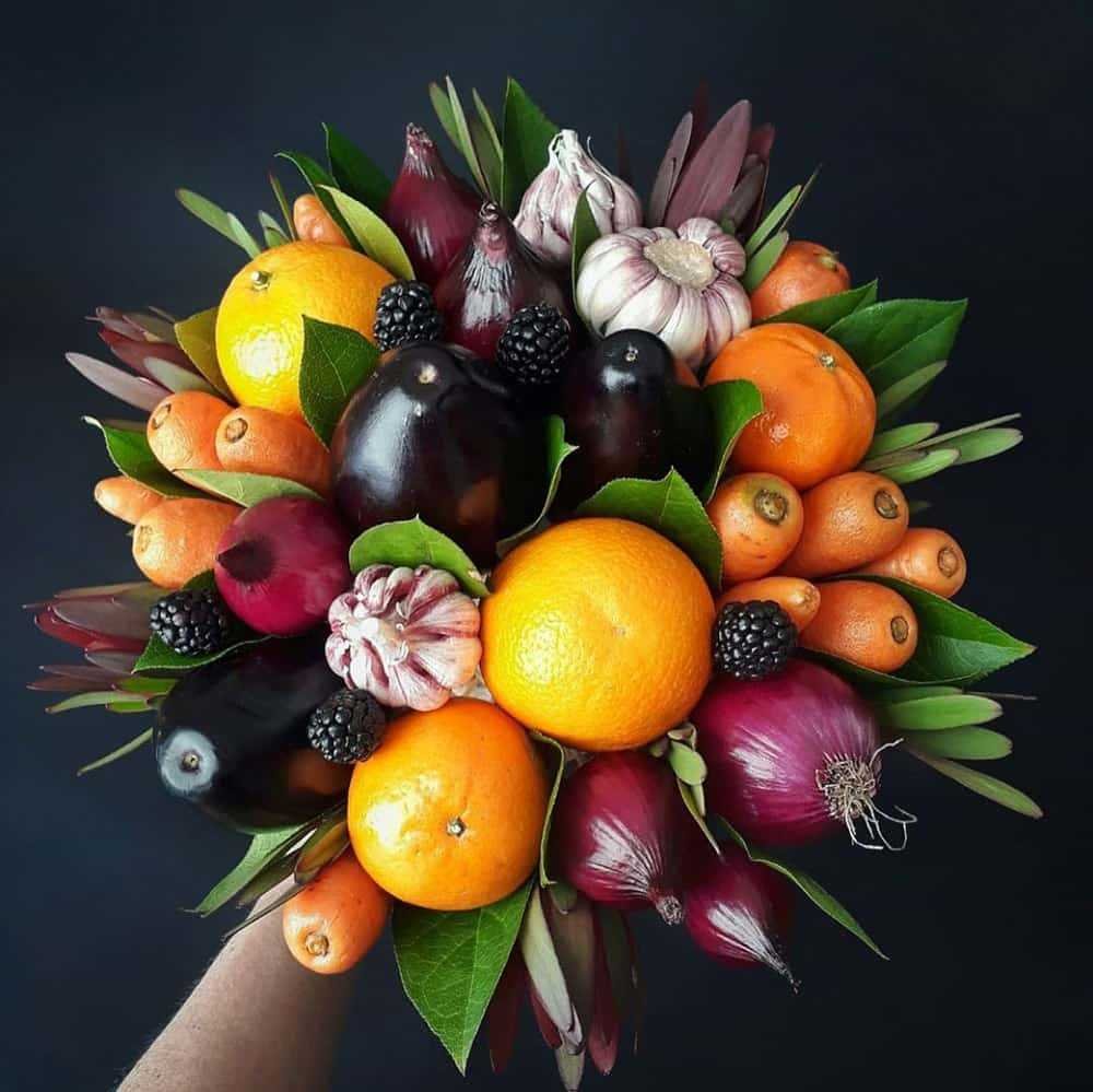 Букеты из овощей, ягод и фруктов своими руками: идеи, изготовление, пош | своими руками | Постила