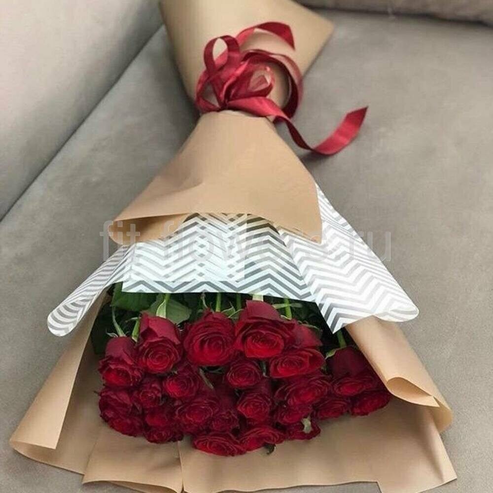 Красивая упаковка букета