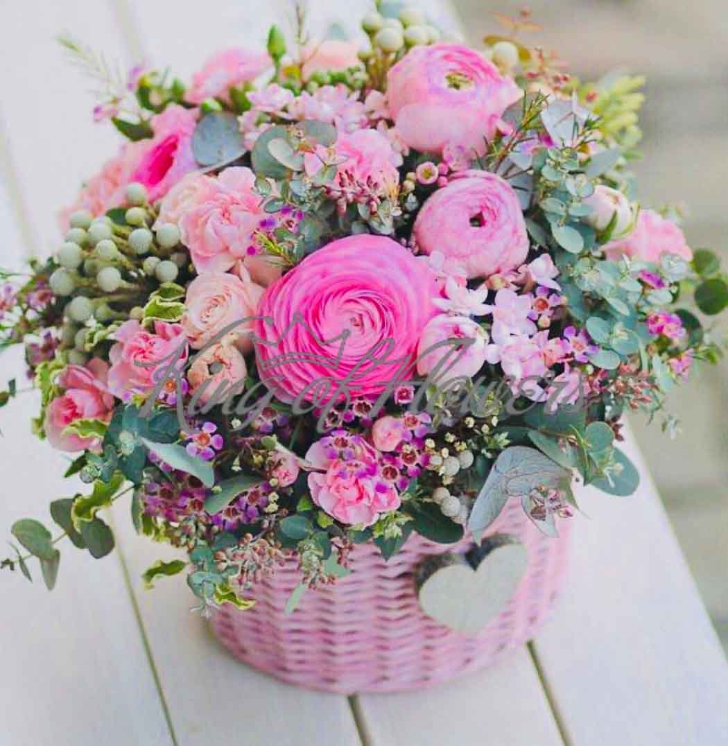 Модный букет букет гортензия