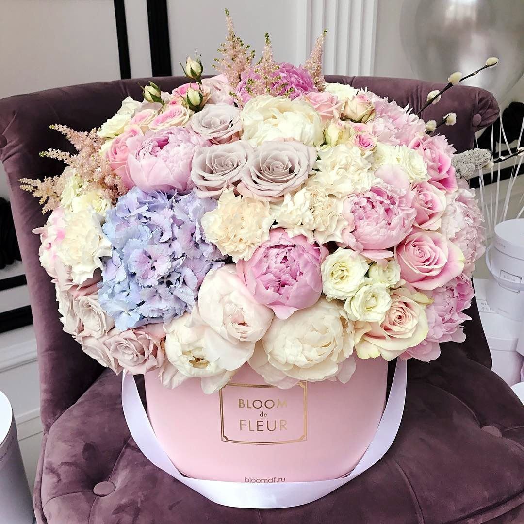 Стильный букет для девушки