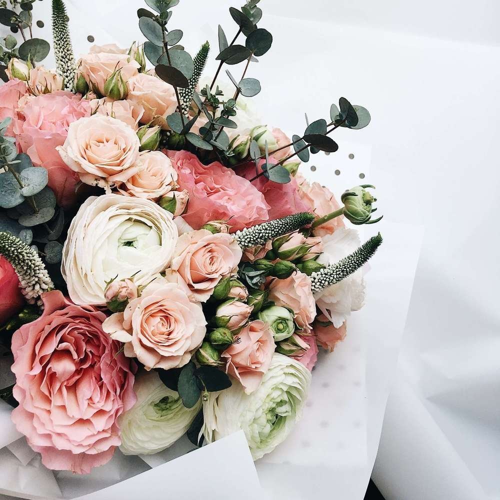 Необычные стильные букеты