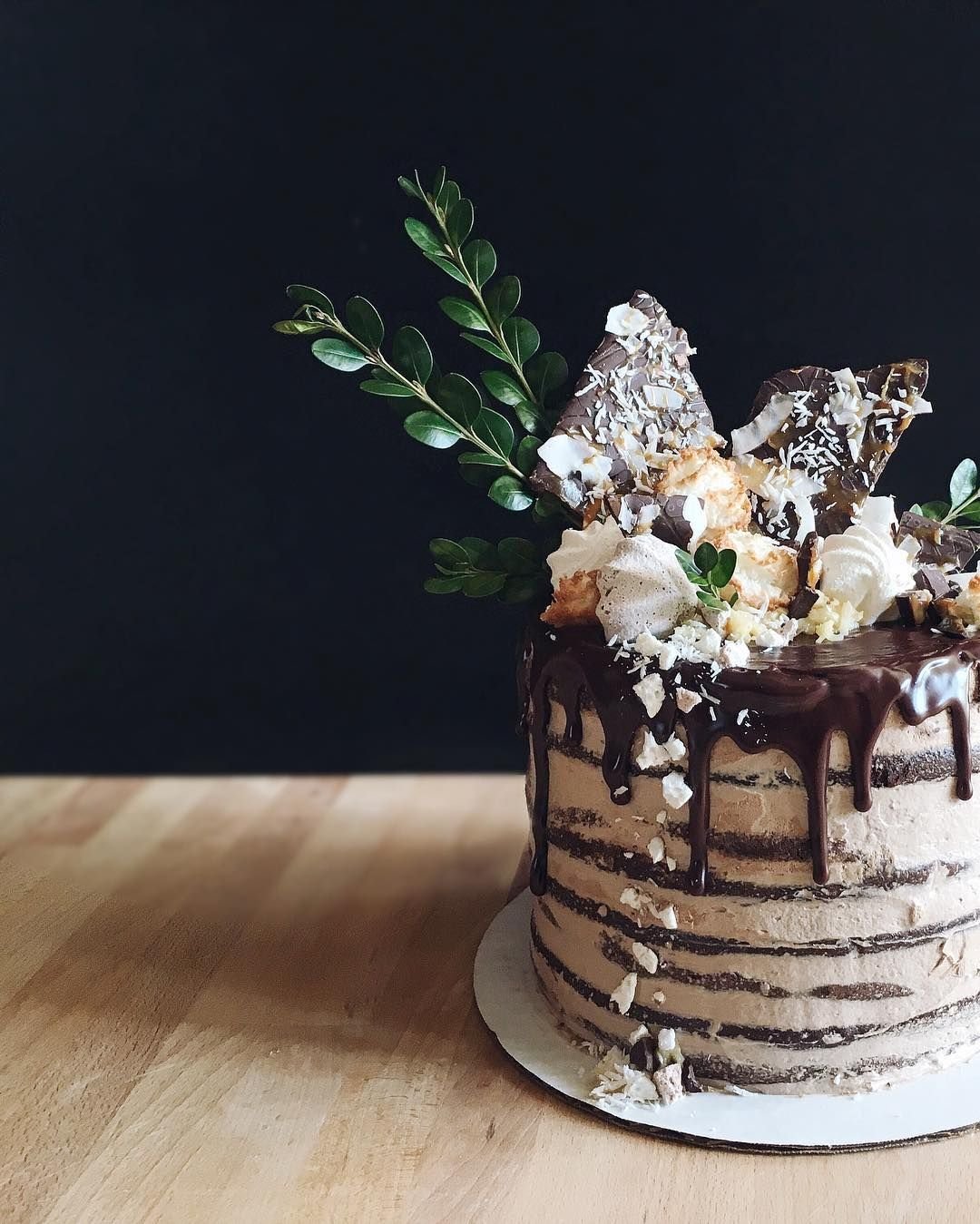 Торт с кокосом