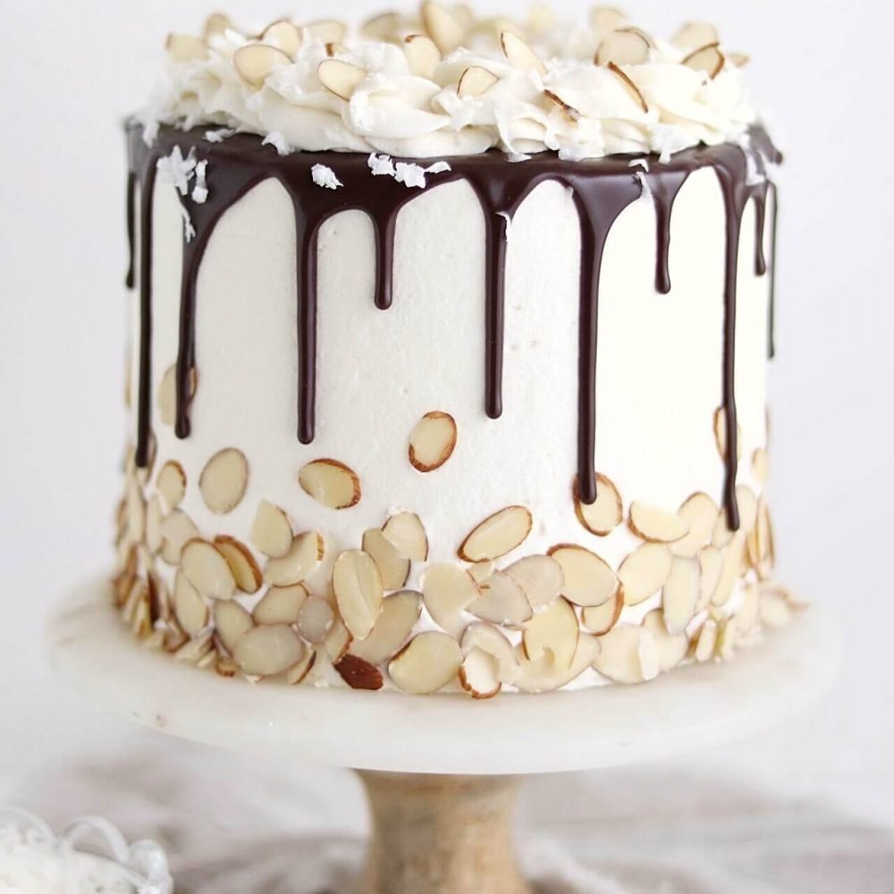 Веганский торт с кокосом