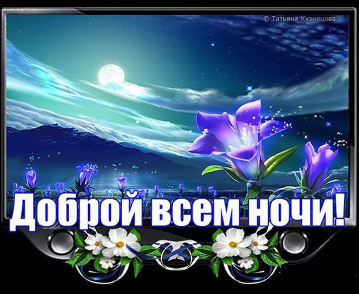 Доброй ночи друзья