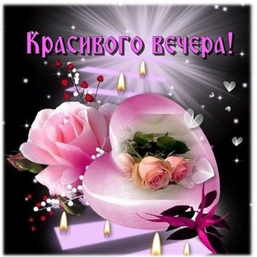 Хорошего вечера цветы