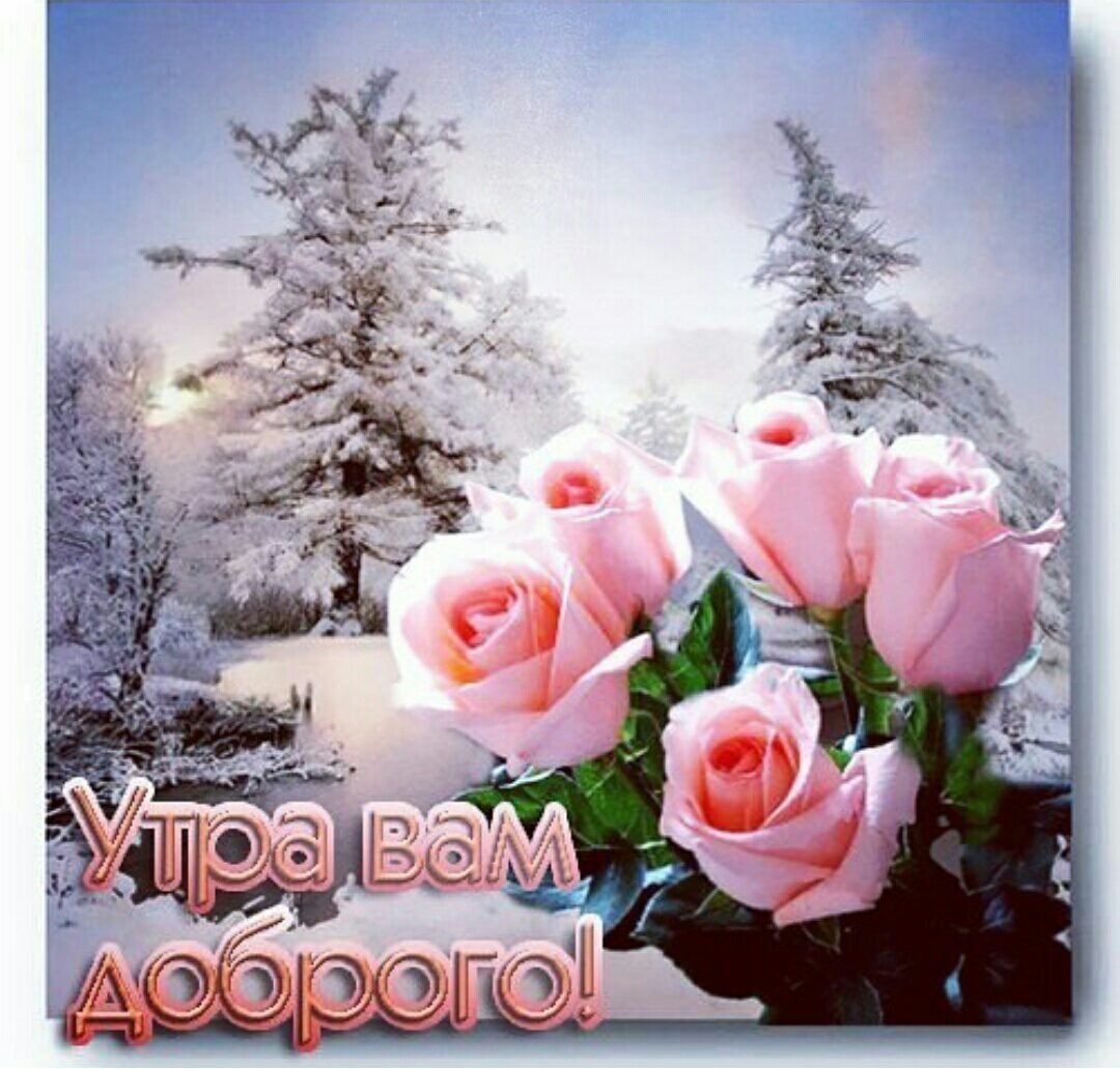 С добрым зимним утром
