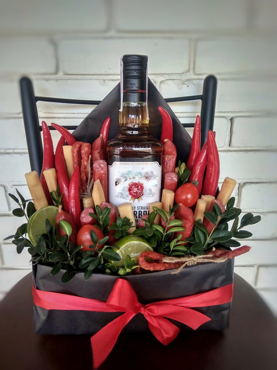 Мужской букет с пивом корона