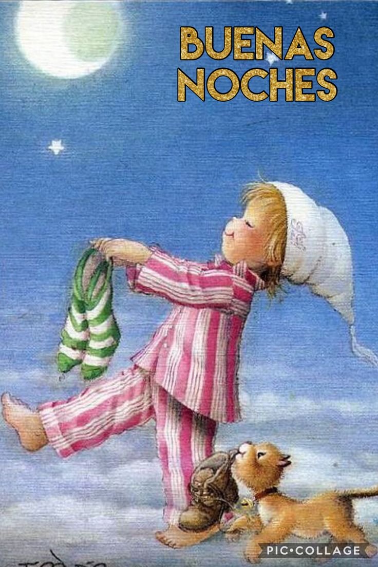 Старинные открытки спокойной ночи